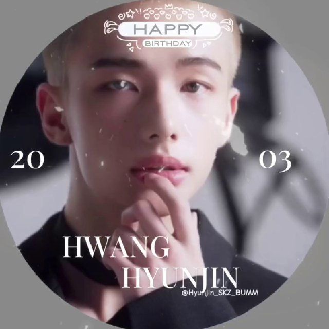 HWANG HYUNJIN / 황 현진 / SKZ