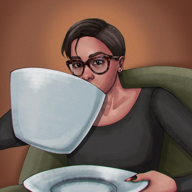 Арина что-то делает